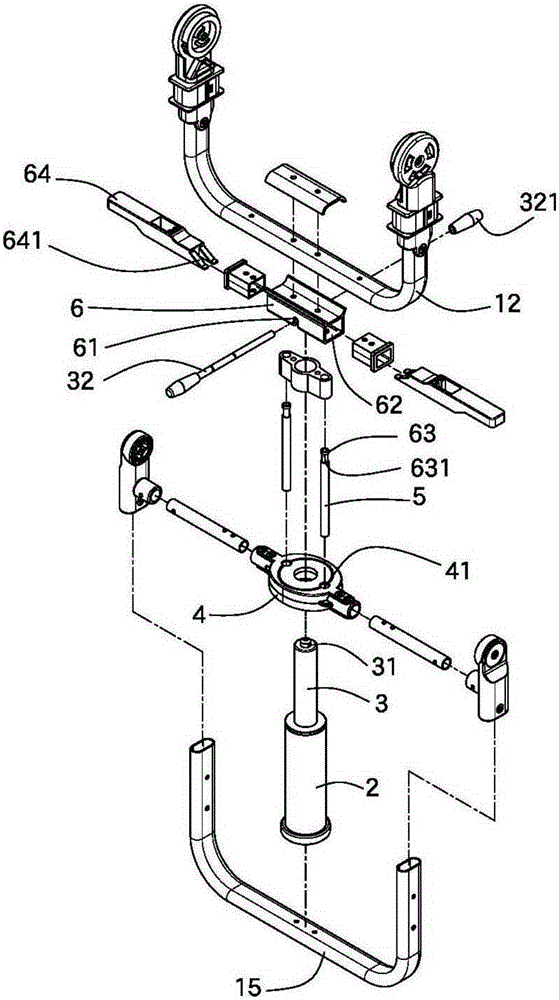 Improved baby carriage structure