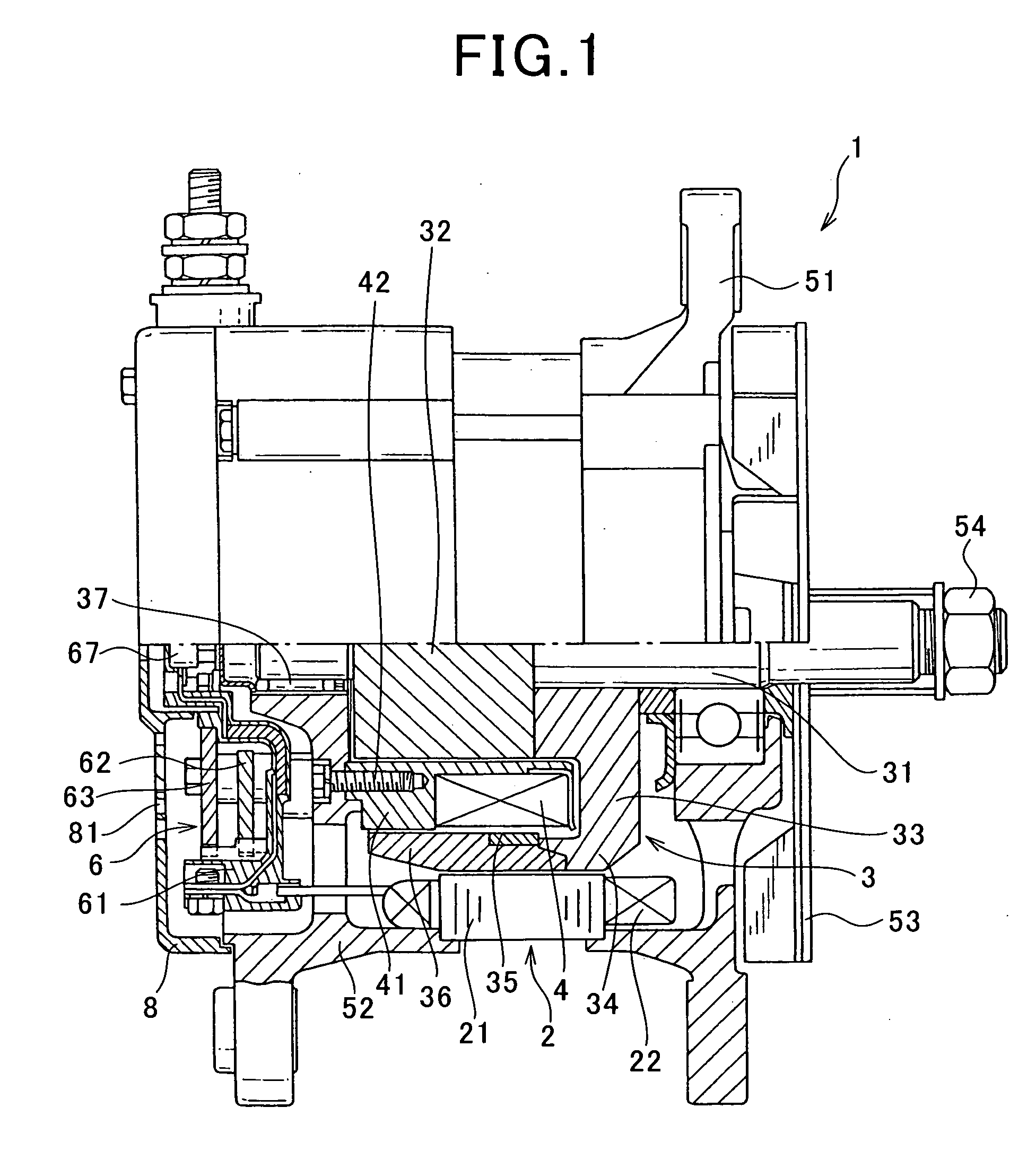 AC generator for vehicles