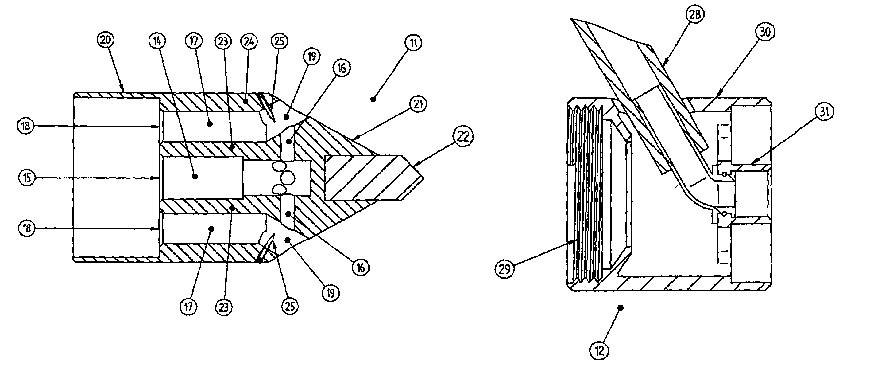 Dispersion and aeration apparatus for compressed air foam systems