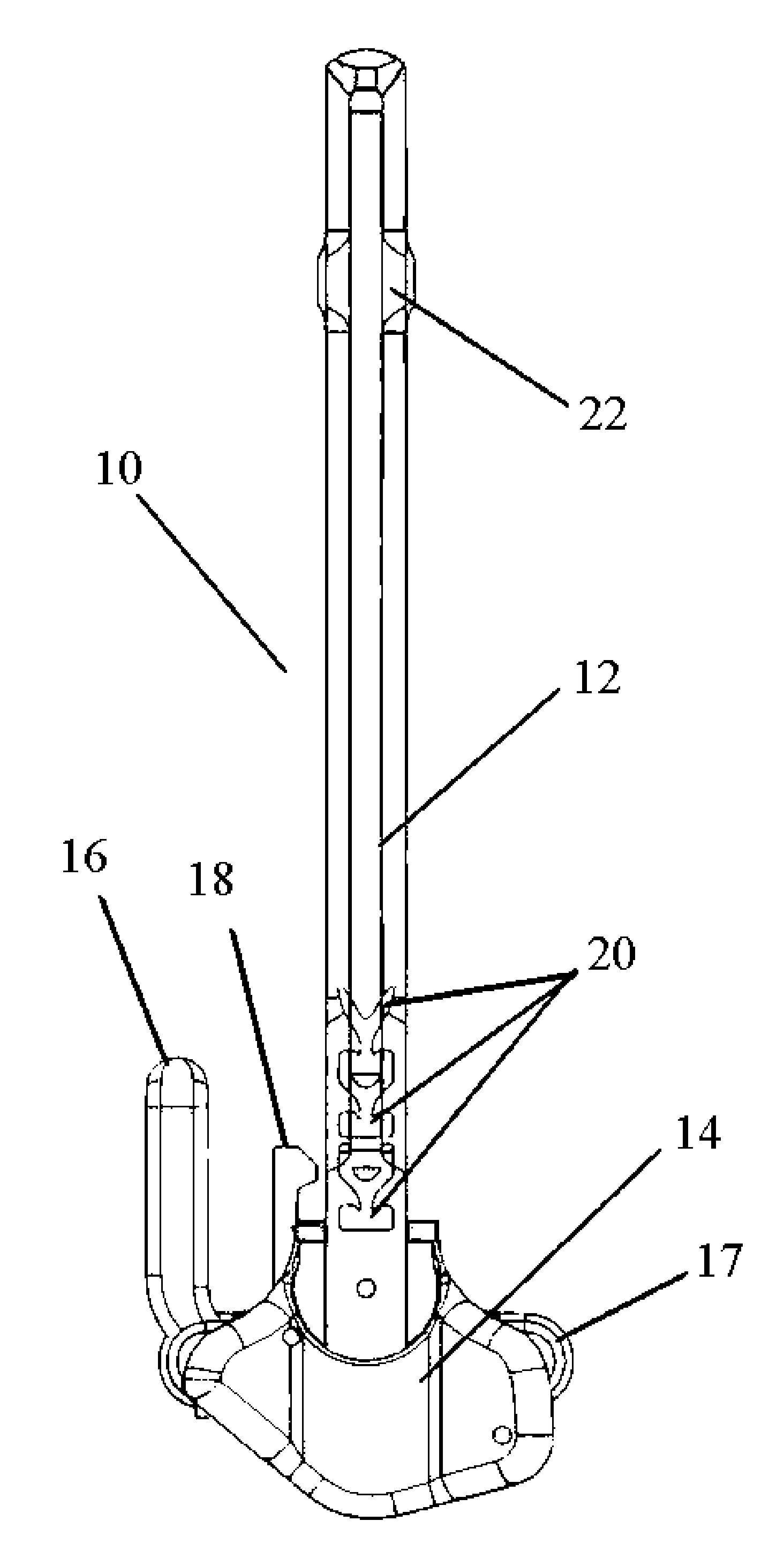 Charging handle for automatic rife