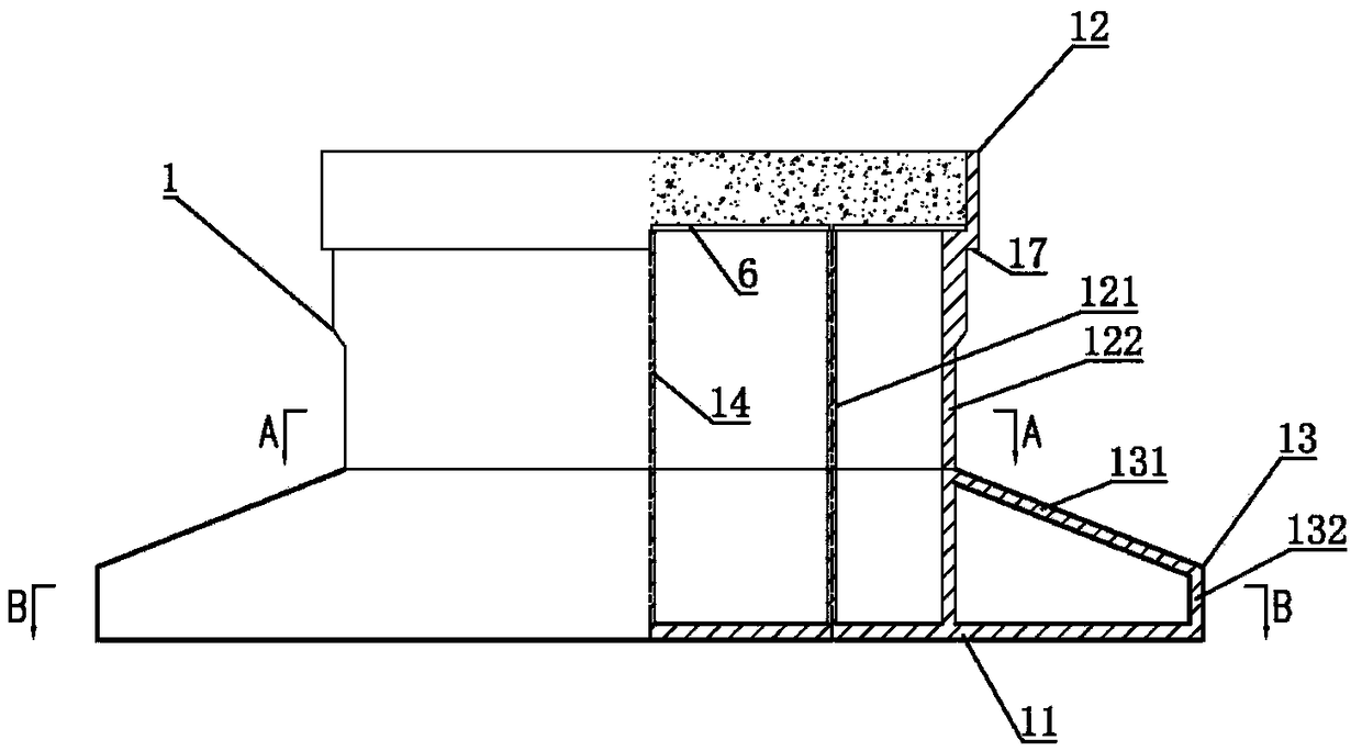 Suspension bridge anchorage composite foundation applicable to deepwater soft soil area and construction method thereof