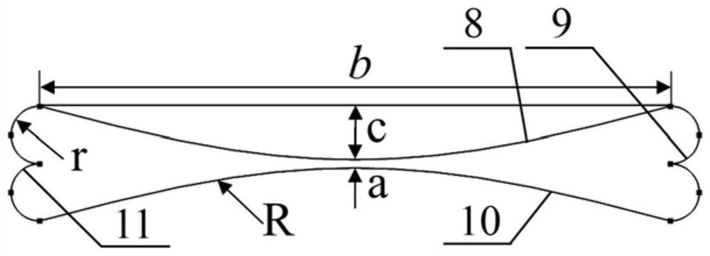 A tunable bandgap mechanical metamaterial with high tensile strength