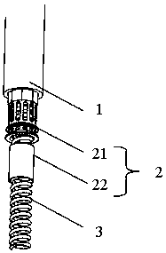 Supporting structure, prosthesis and prosthesis system