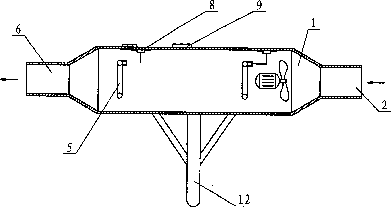 Air disinfects machine for indoor use