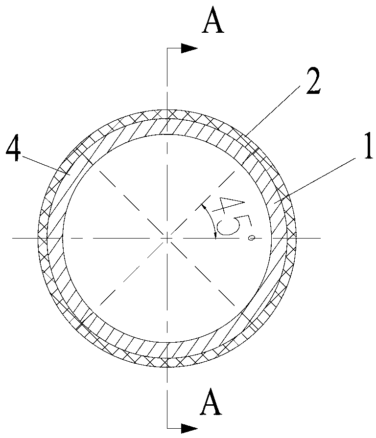 Composite tube and preparation method thereof