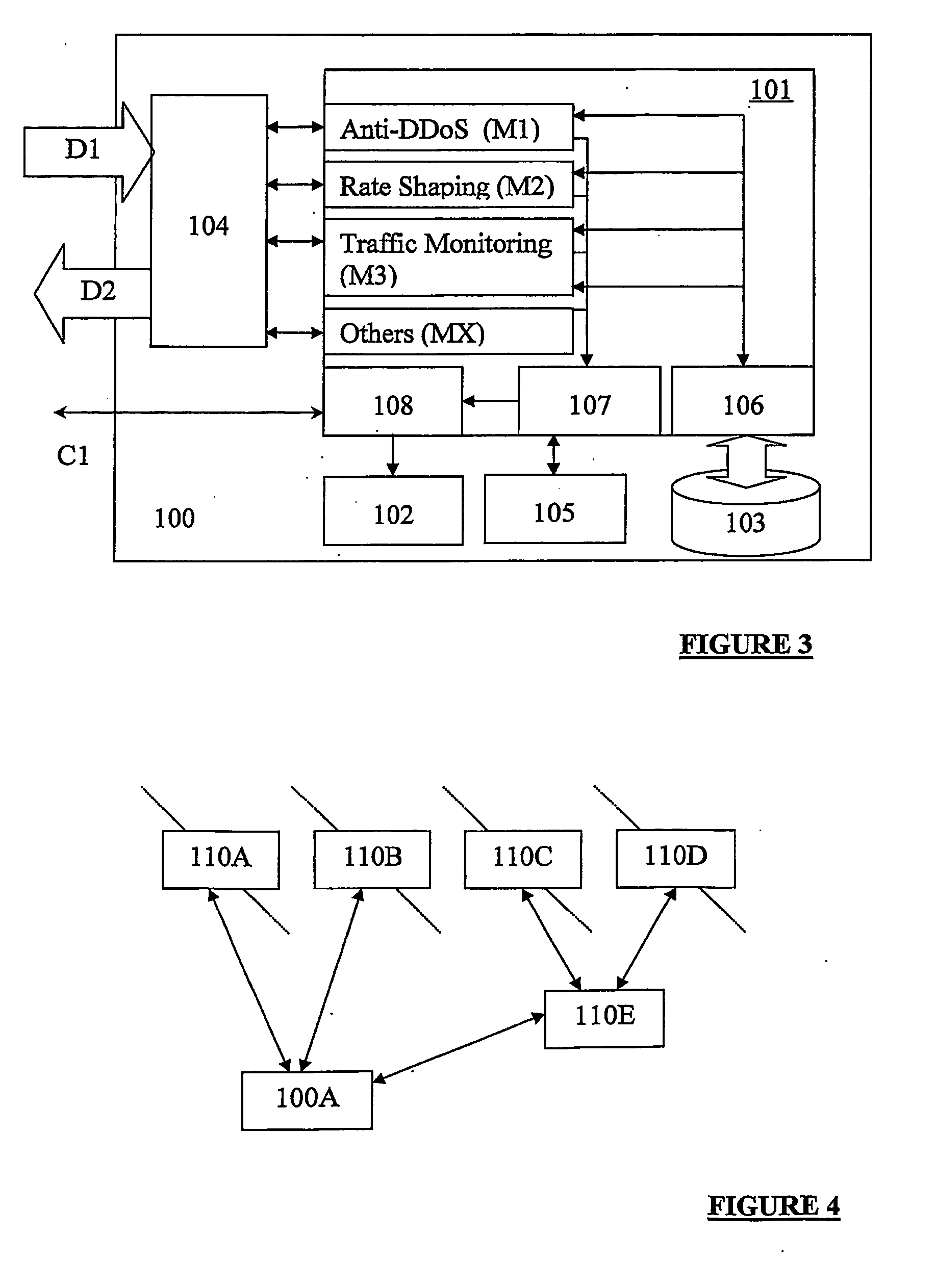 Method, apparatus and sofware for network traffic management