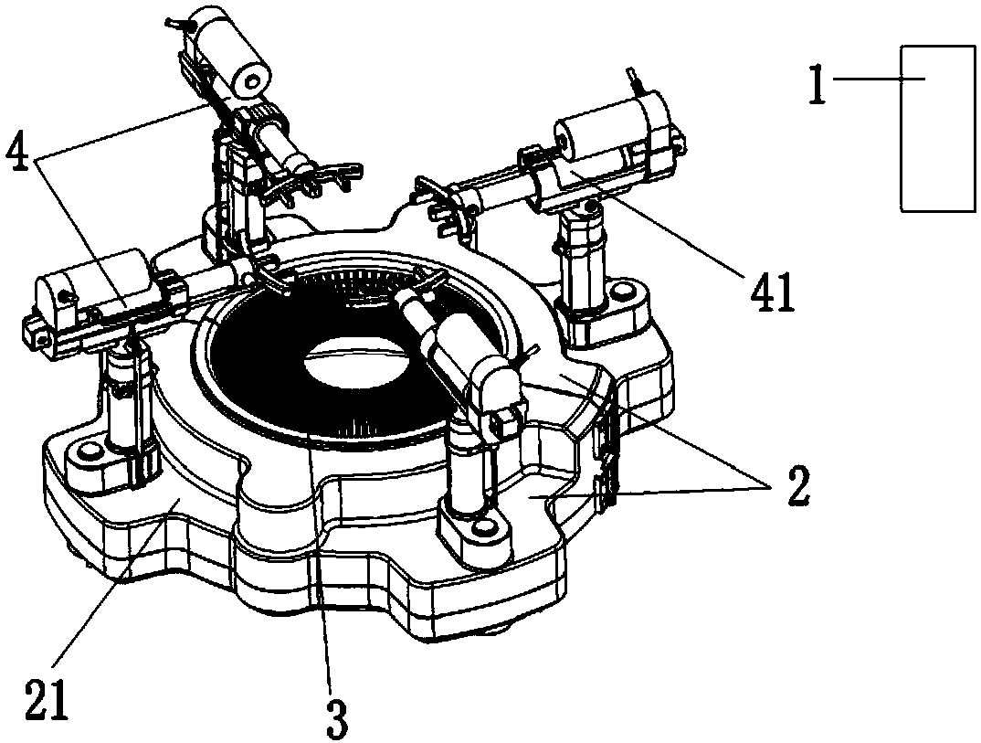 Porcelain bottle cleaning robot