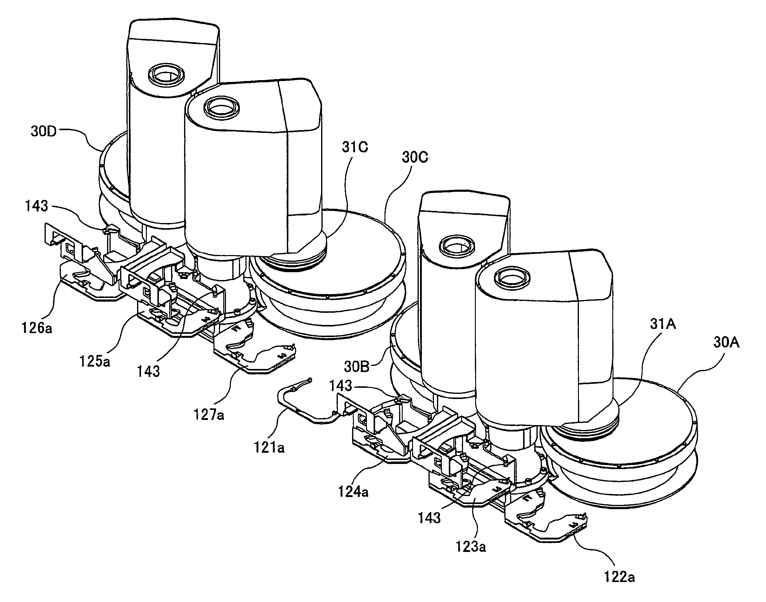 Substrate processing apparatus, substrate processing method, substrate holding mechanism, and substrate holding method