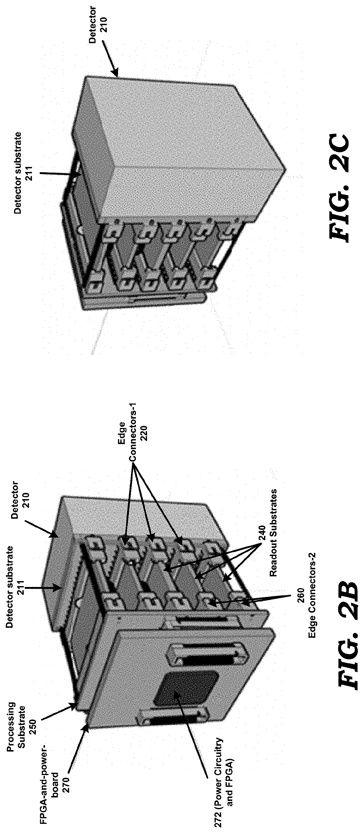 Readout and processing arrangement in a sensor system