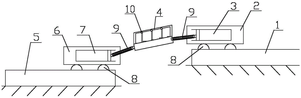 Flexible limit boarding ladder