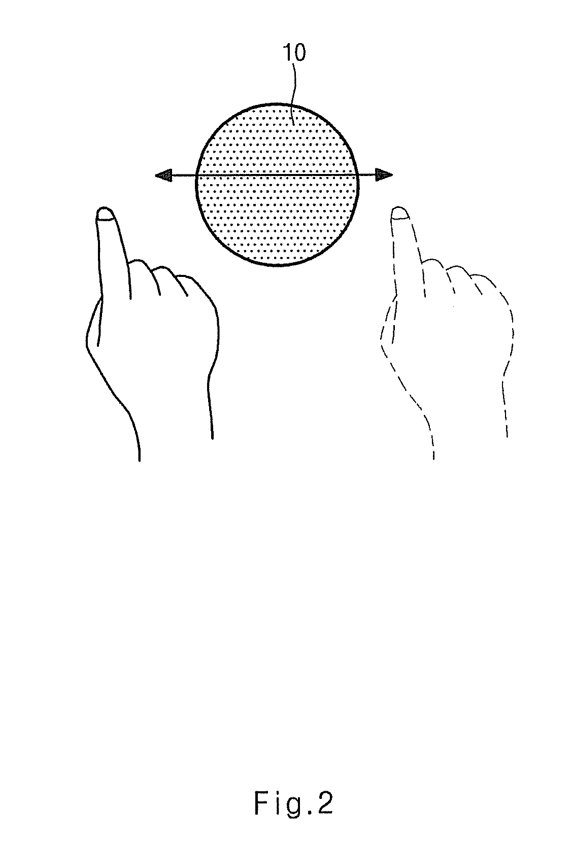 User interface device for controlling car multimedia system