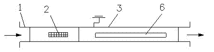 Thermoelectric compound stimulating type high-temperature smoke electrostatic processing device