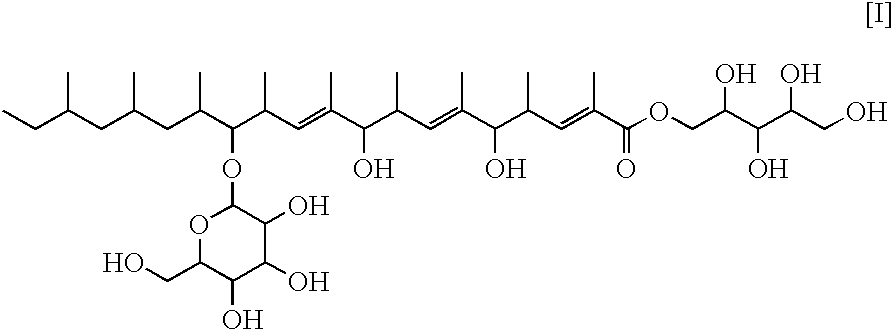 Substances KF-1040T4A,KF-1040T4B, KF-1040T5A, and KF-1040T5B, and process for producing same