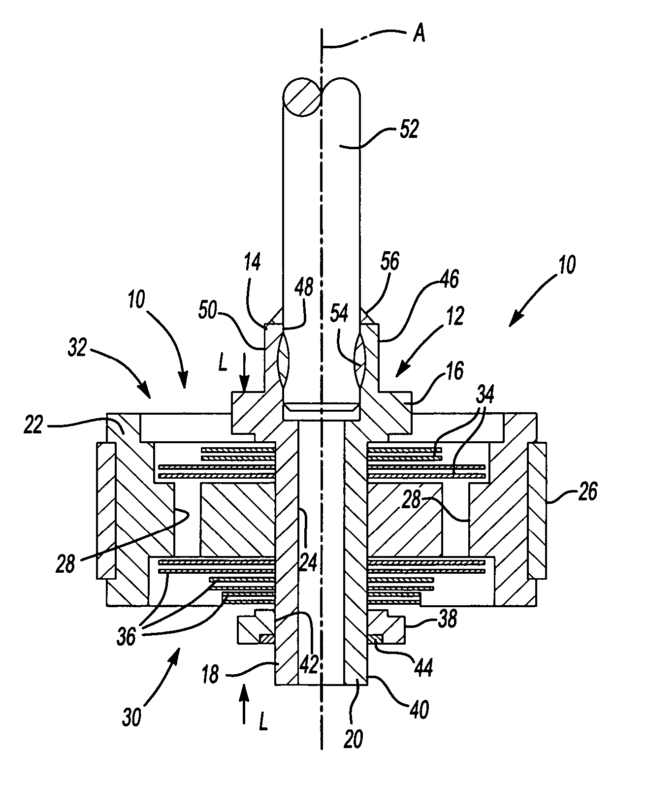 Damper valve body loading