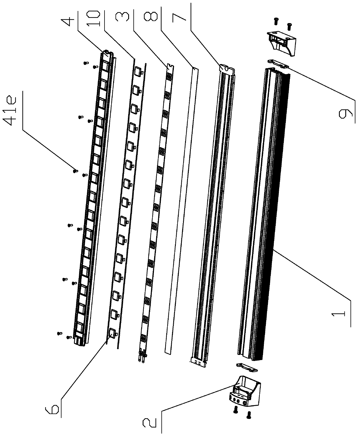 Explosion-proof led light source module