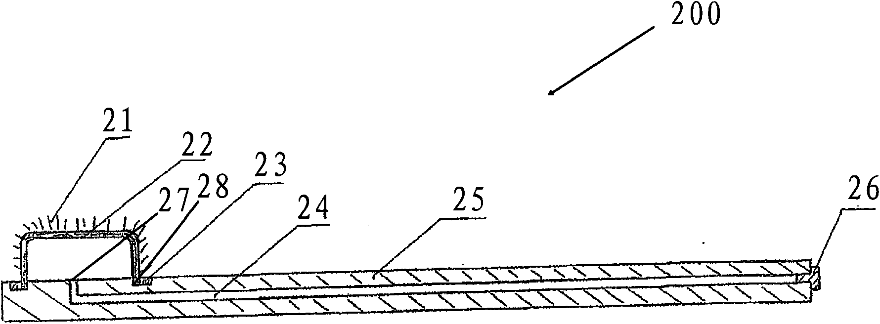 Oral cavity cleaning device