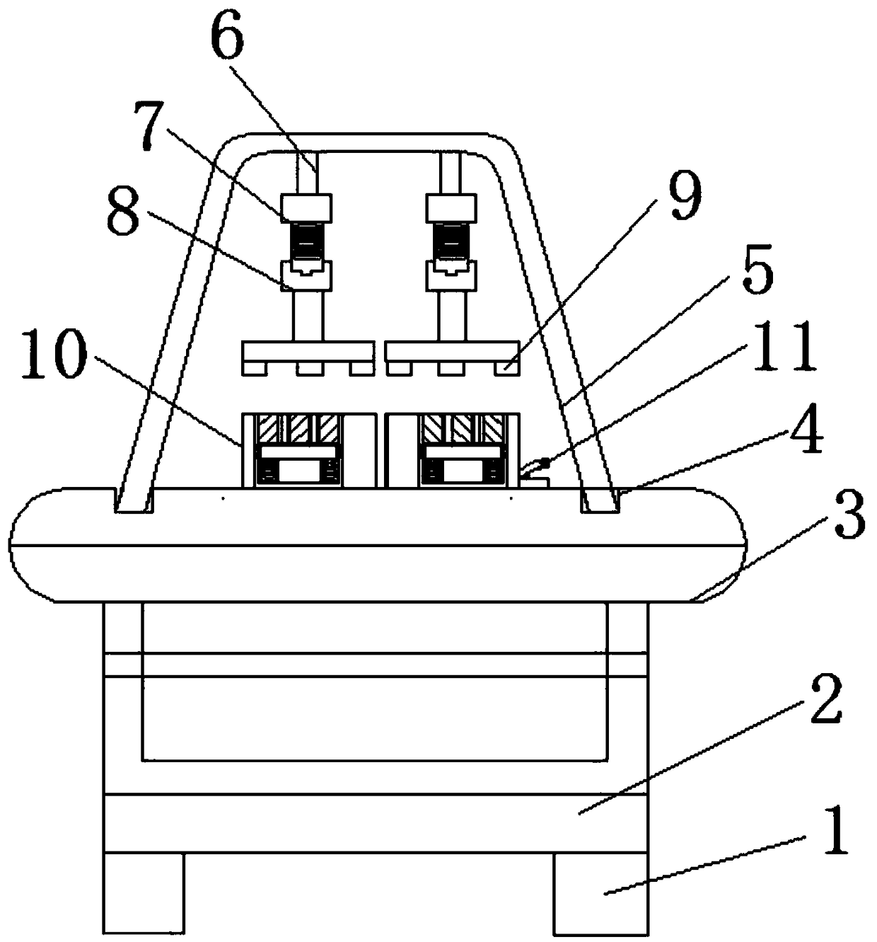 Power lithium battery capping machine