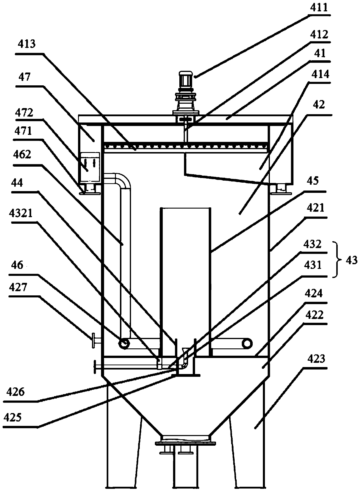 Low-temperature region sewage treatment equipment and method