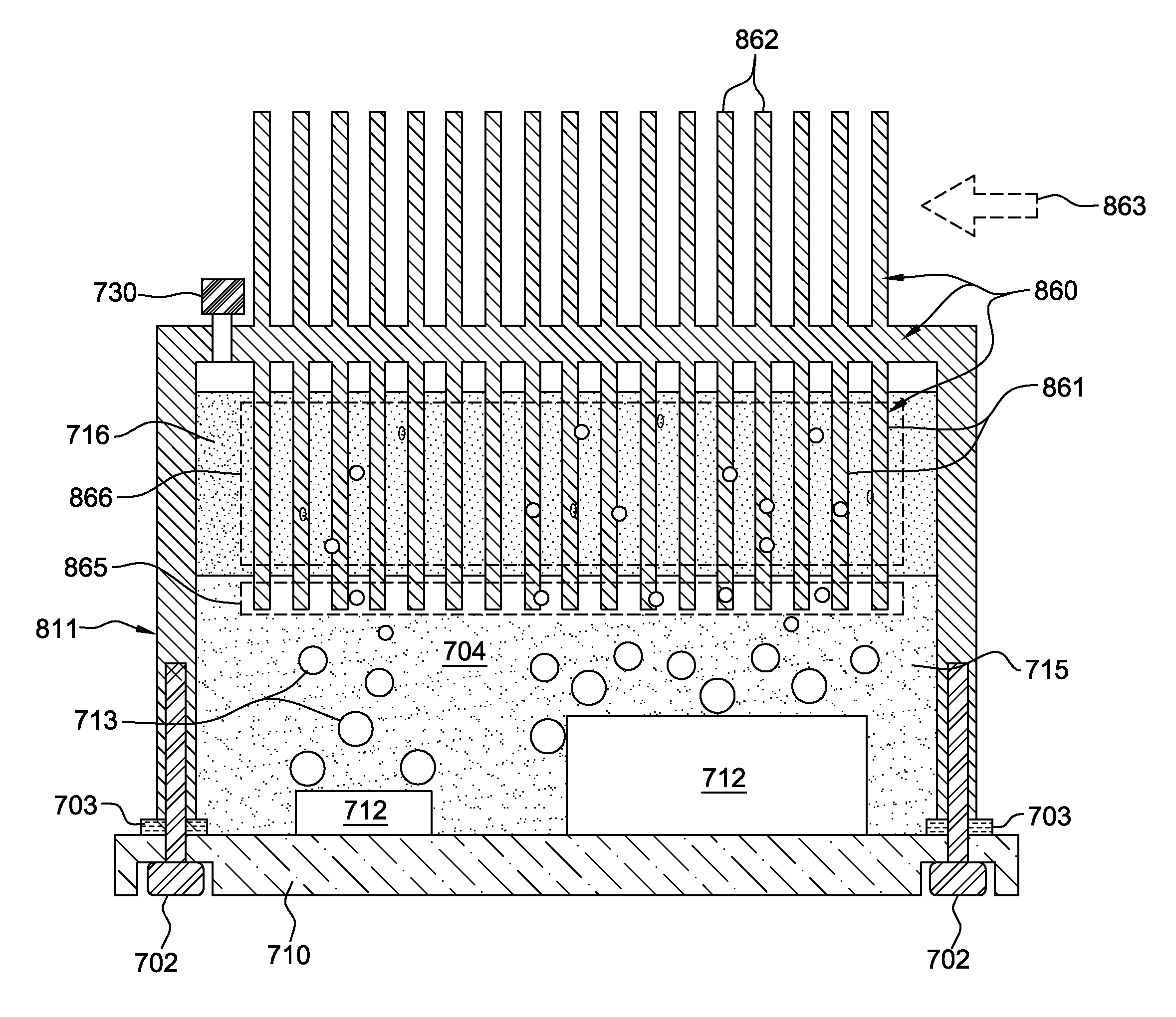 Multi-fluid, two-phase immersion-cooling of electronic component(s)