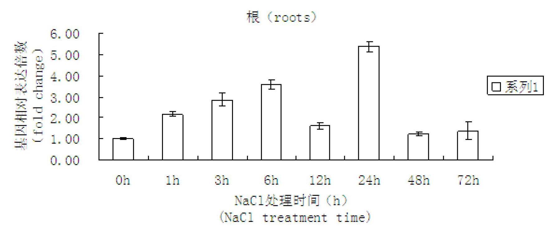 Cotton salt-tolerant gene GarCIPK for improving plant salt tolerance