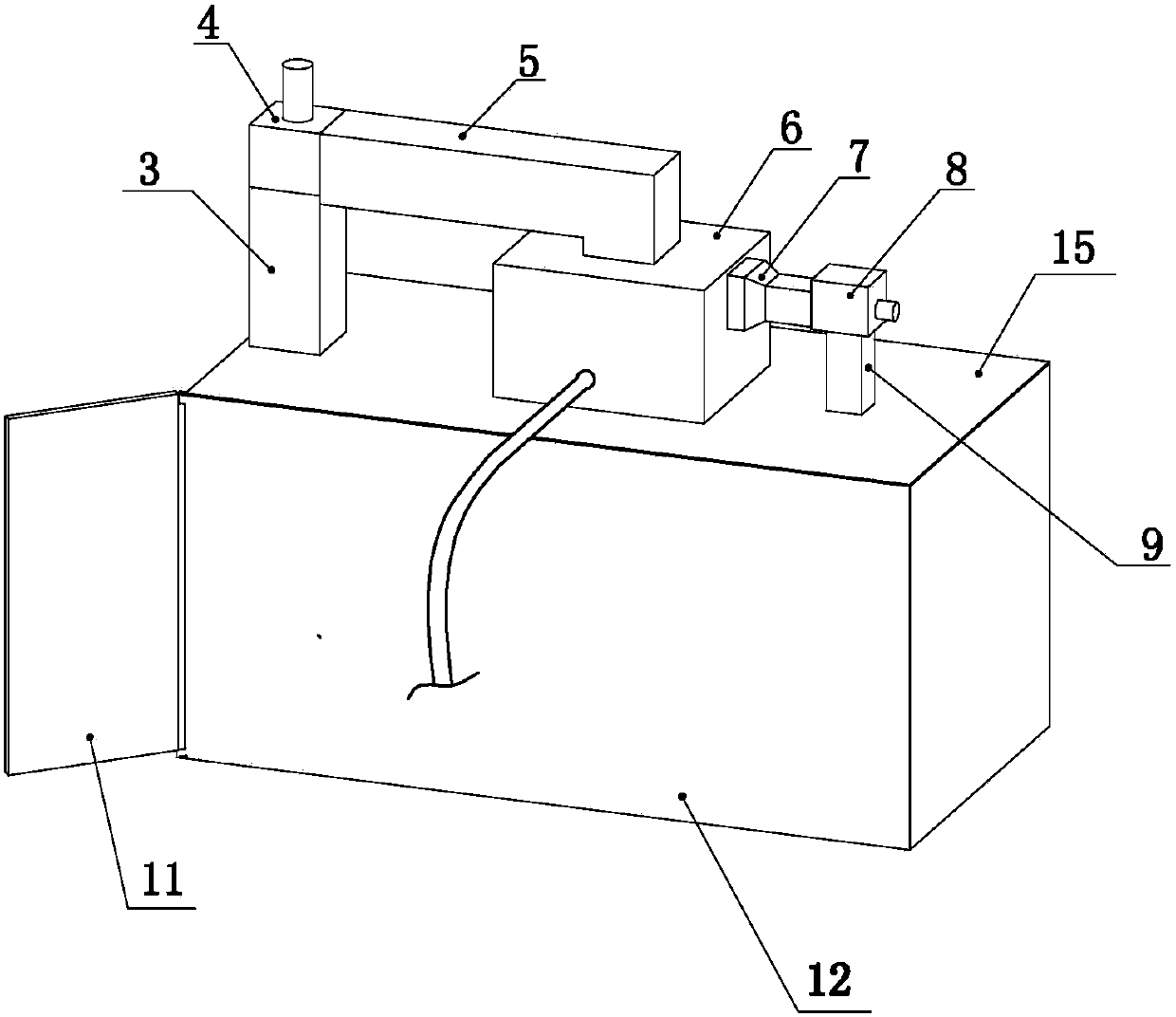 Rose corolla drying and cell fluid extraction equipment