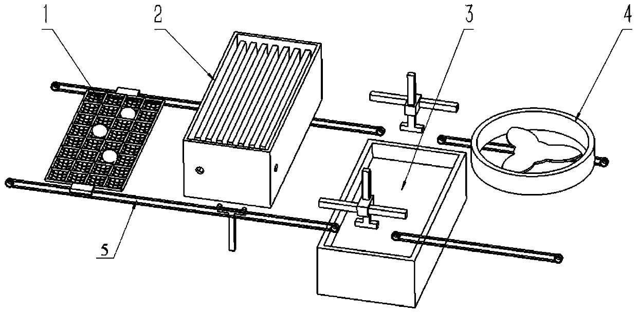 Method and device for color protection and freshness retaining of litchis