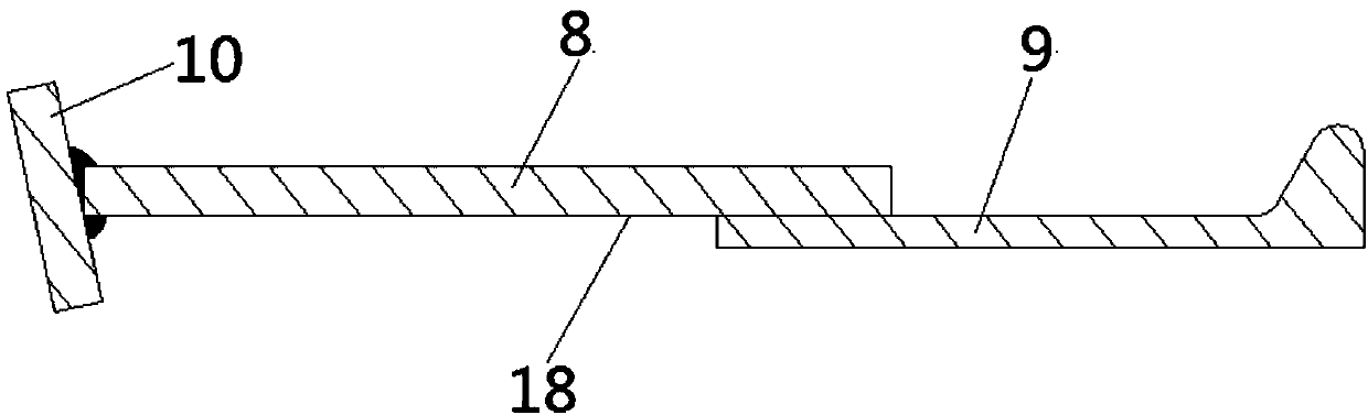 Ship bilge keel mounting bed-jig template and mounting method thereof