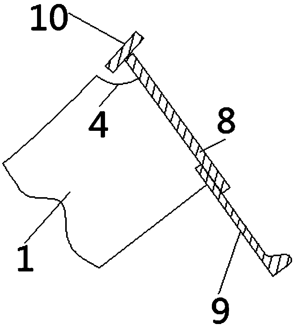 Ship bilge keel mounting bed-jig template and mounting method thereof