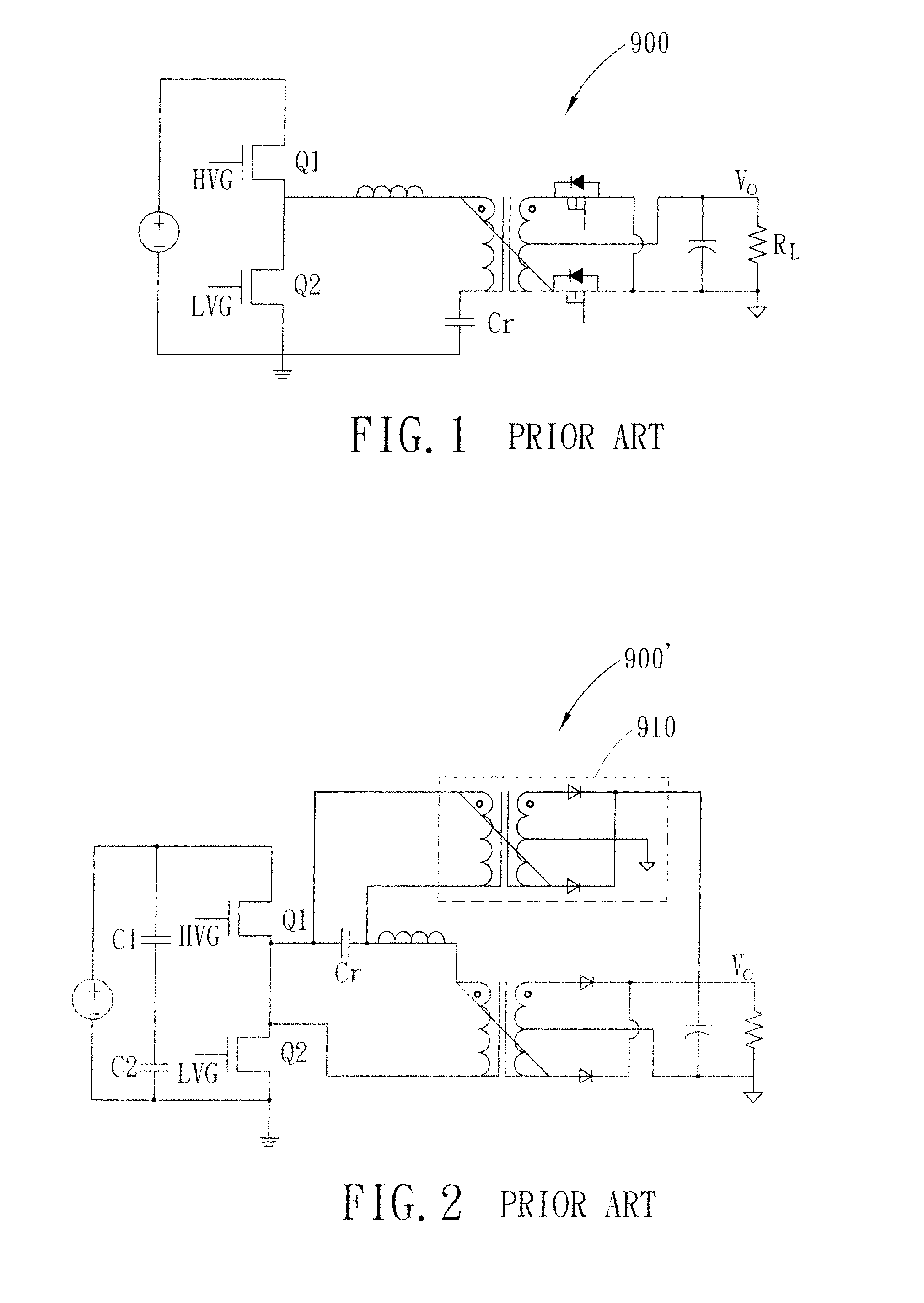 Resonant converting device, and control module and method for controlling a resonant converter