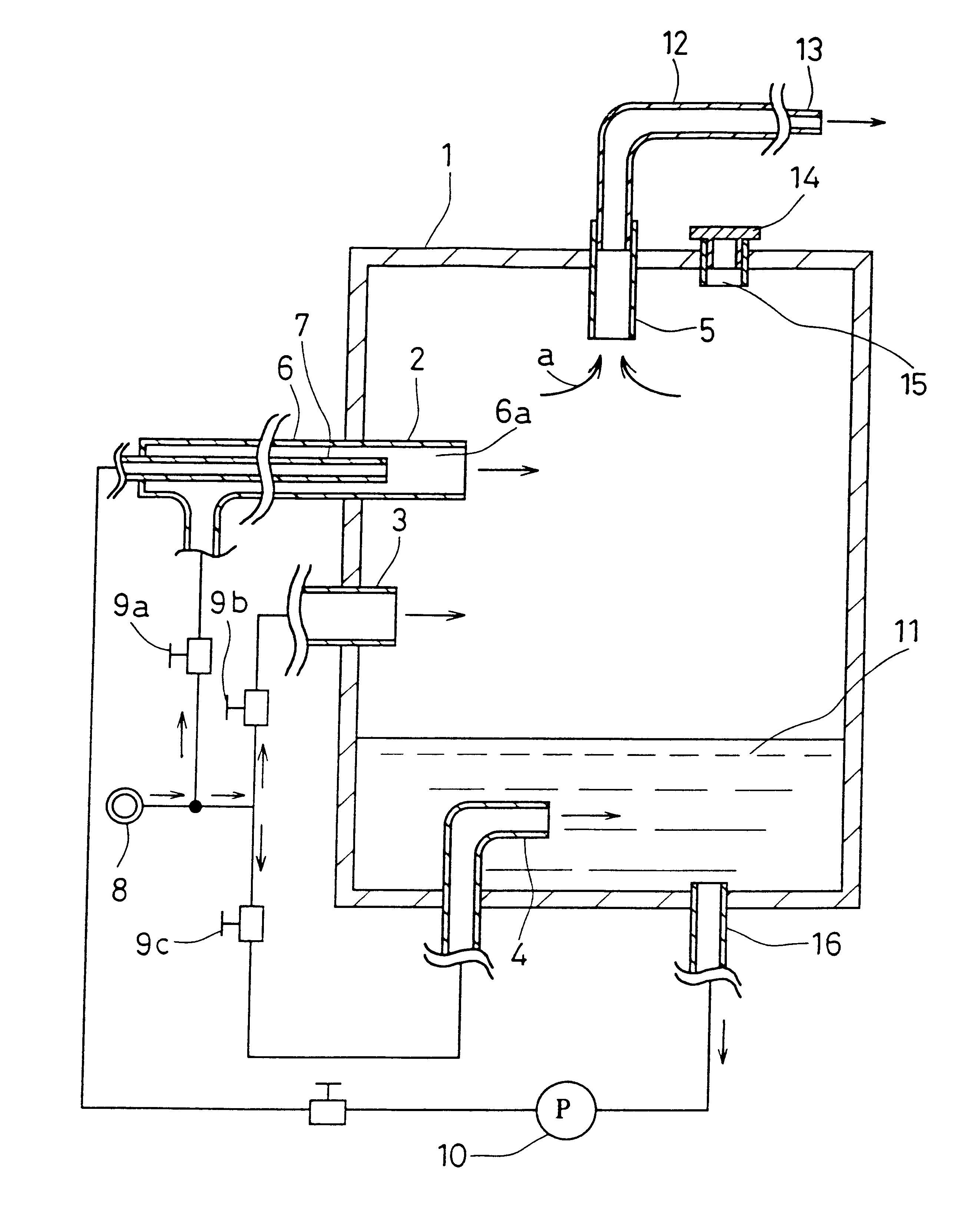 Liquid spray device and cutting method