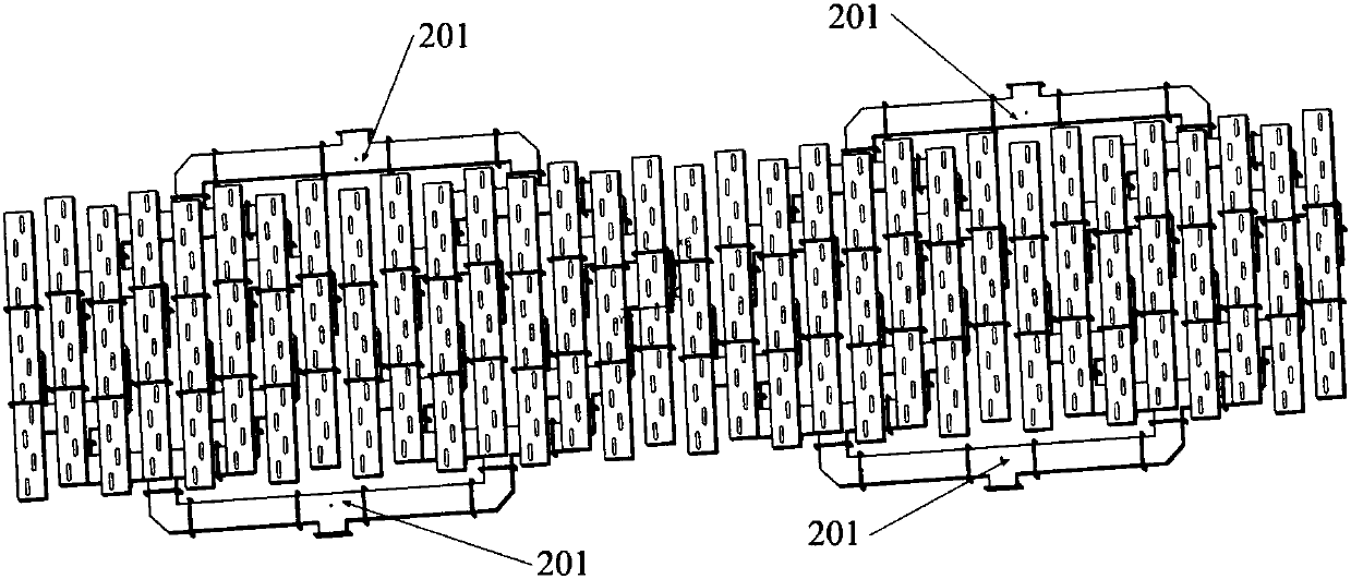 Bidirectional uniform irradiation antenna feed system