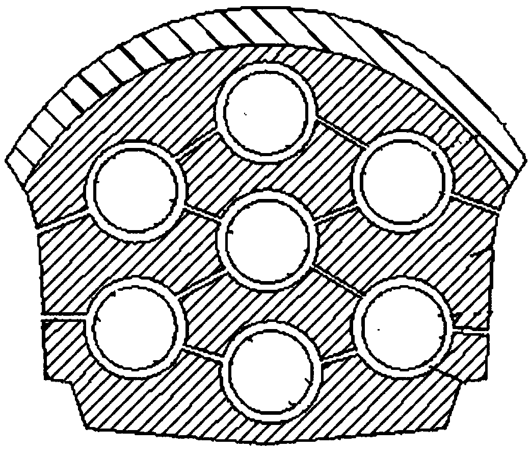 Rubber product one-step injection, hollowing and vulcanization forming production method