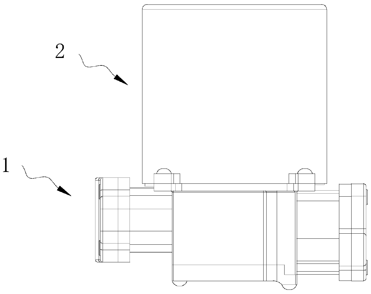 Pressure vacuum control pump