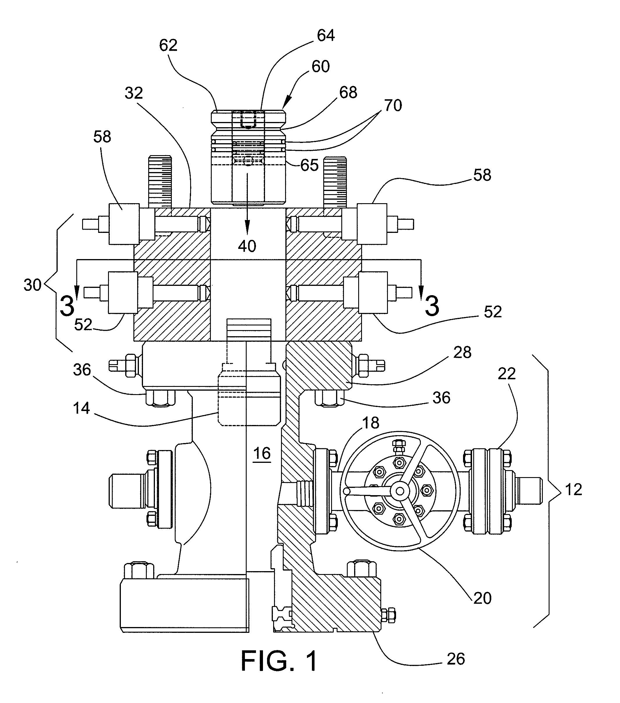 Sealing adapter for well tubing head