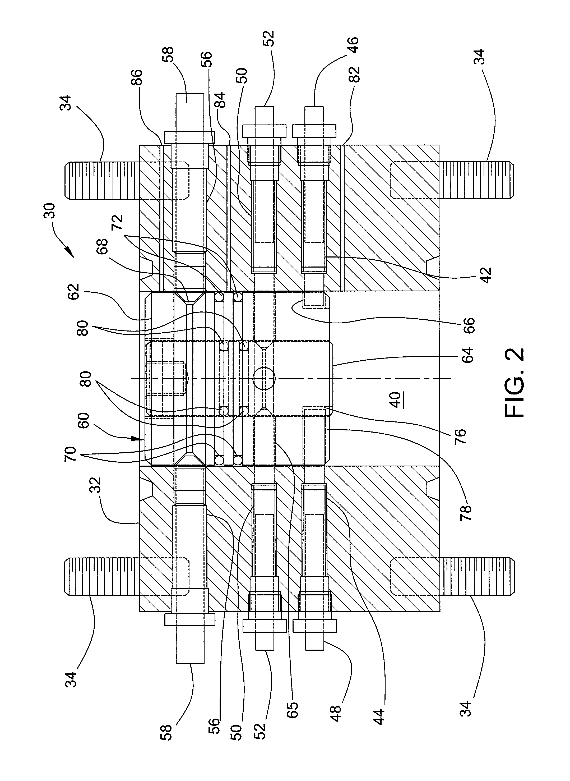 Sealing adapter for well tubing head