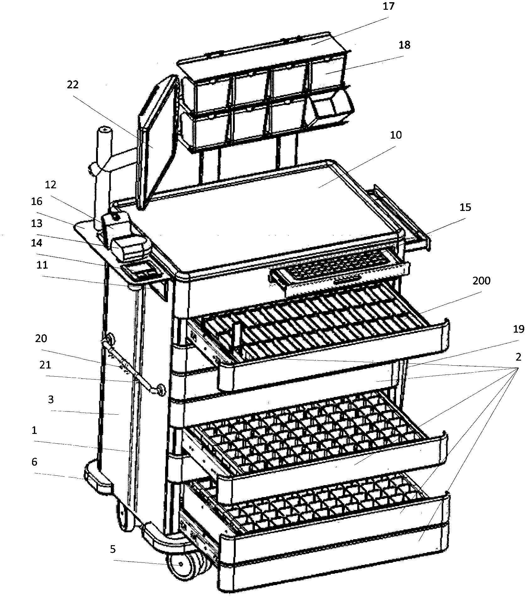 Box cover locking device