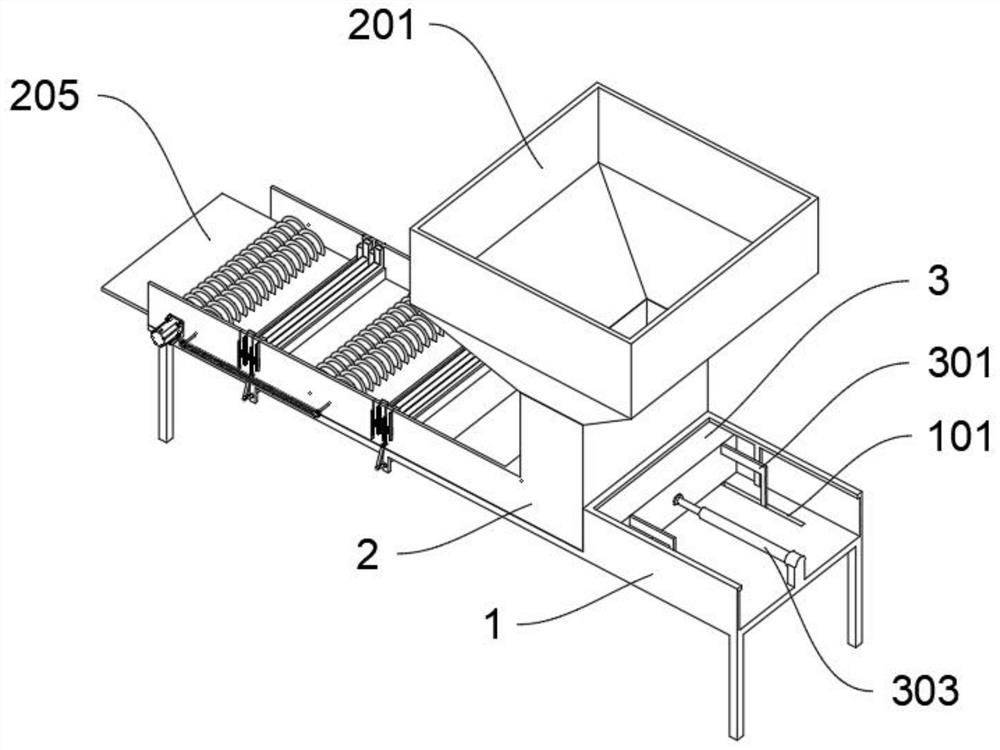 High-strength solid waste piece integrated compression device based on environmental protection