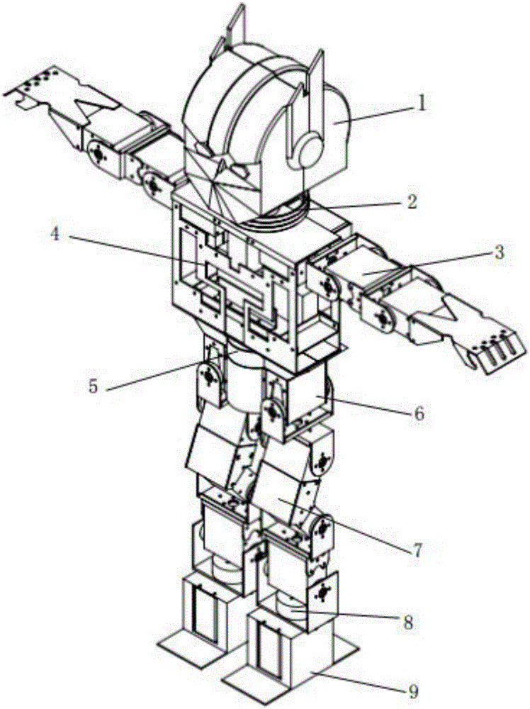 Advanced humanoid dancing robot