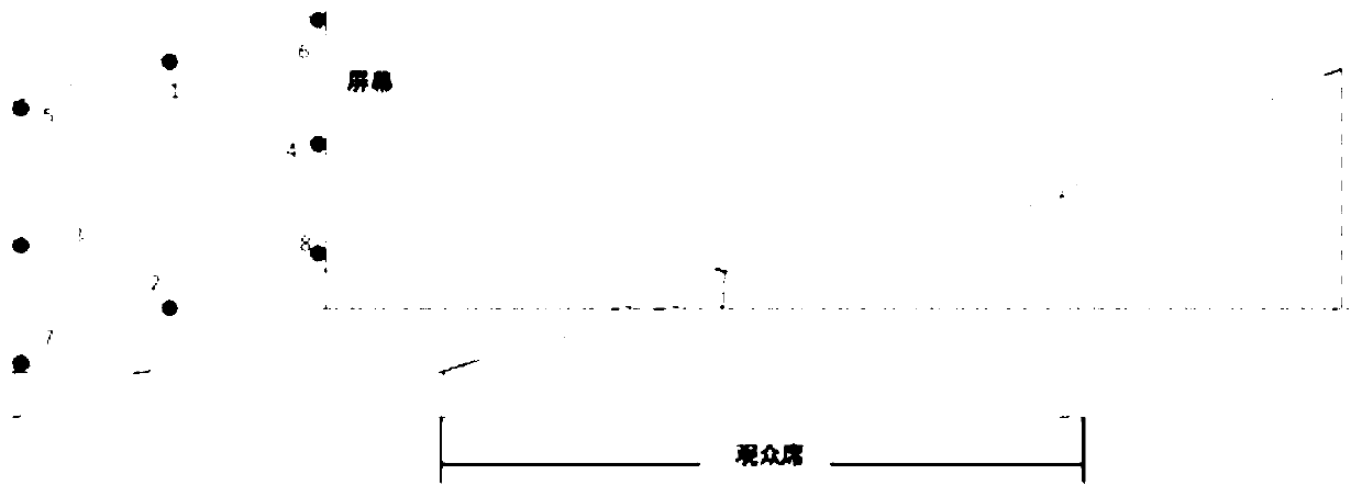 A detection and identification device and system for cinema piracy equipment based on diffraction phenomenon