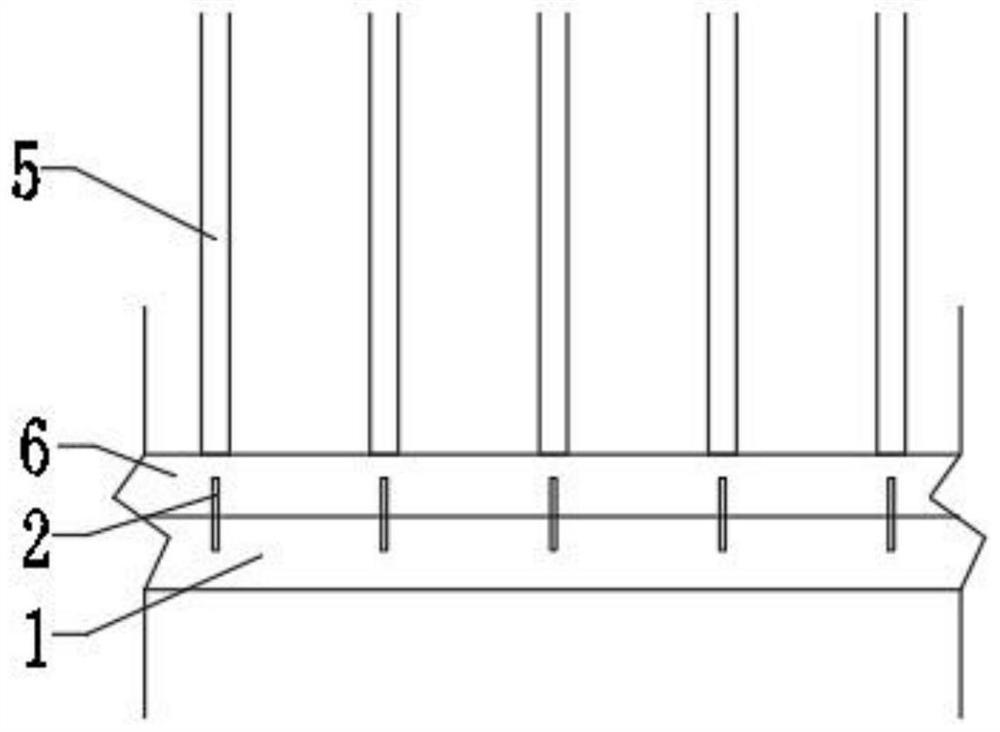 Pneumatic device for improving vortex vibration performance of double-I-shaped superposed beam bridge