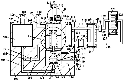 Novel equipment for producing hydrogen by using coal gas