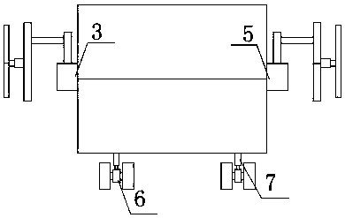 Garden plant spraying and watering device