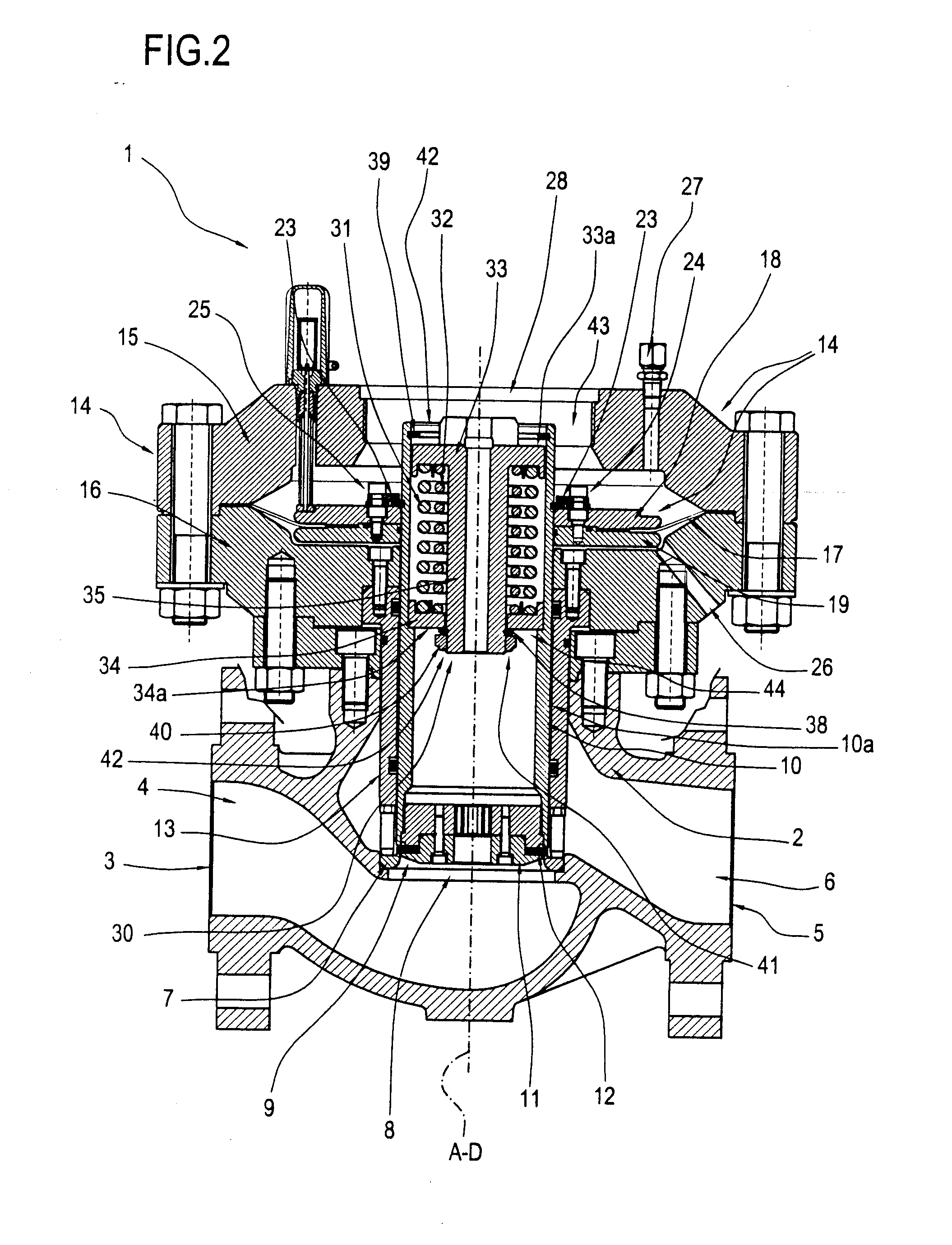 Gas Pressure Regulator and Method for Assembling and Disassembling the Regulator