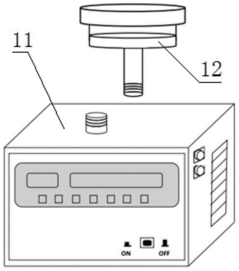 Adjustable sewage treatment plant or treatment station microbial aerosol collecting device