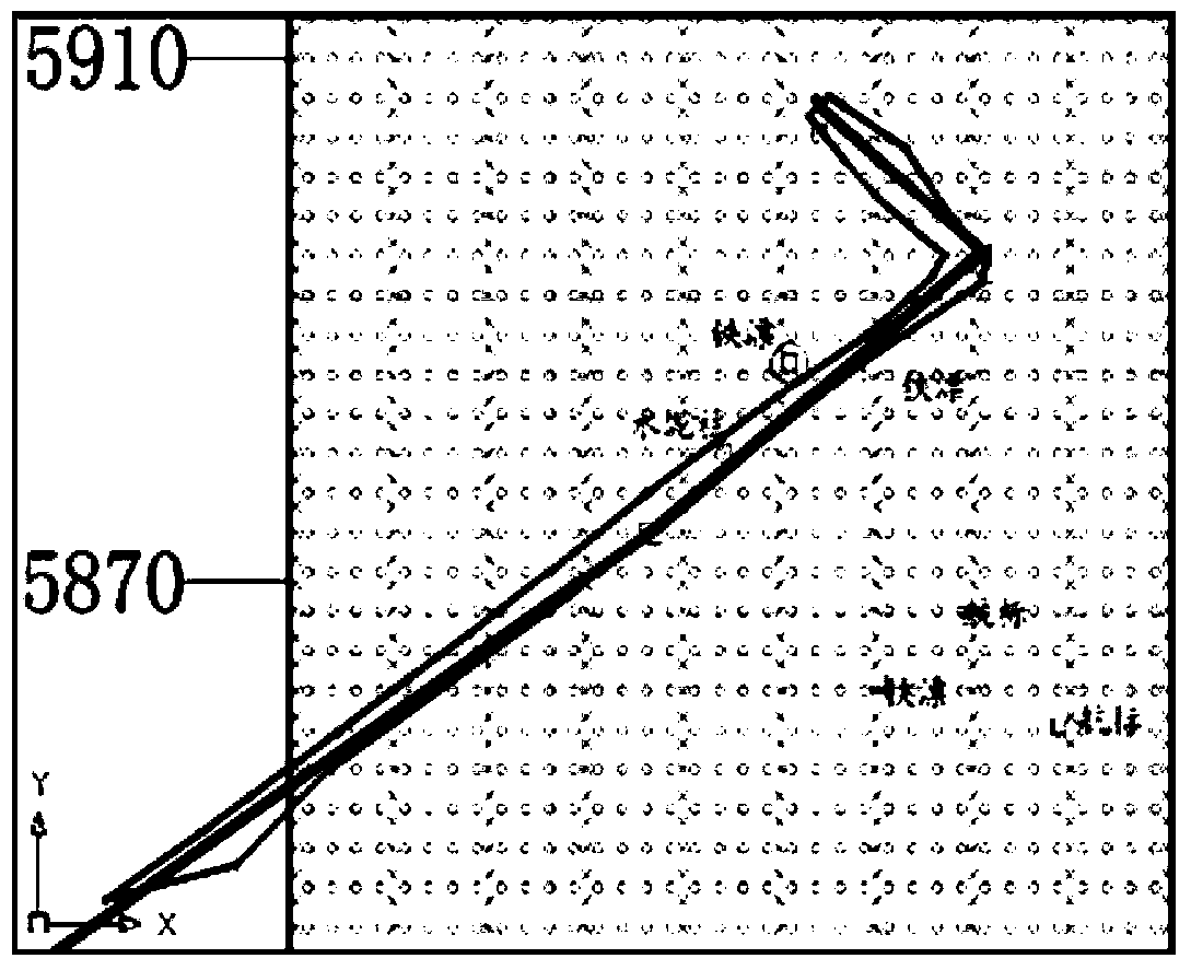 Shallow sea obstacle zone OBC seismic focus acquisition construction method