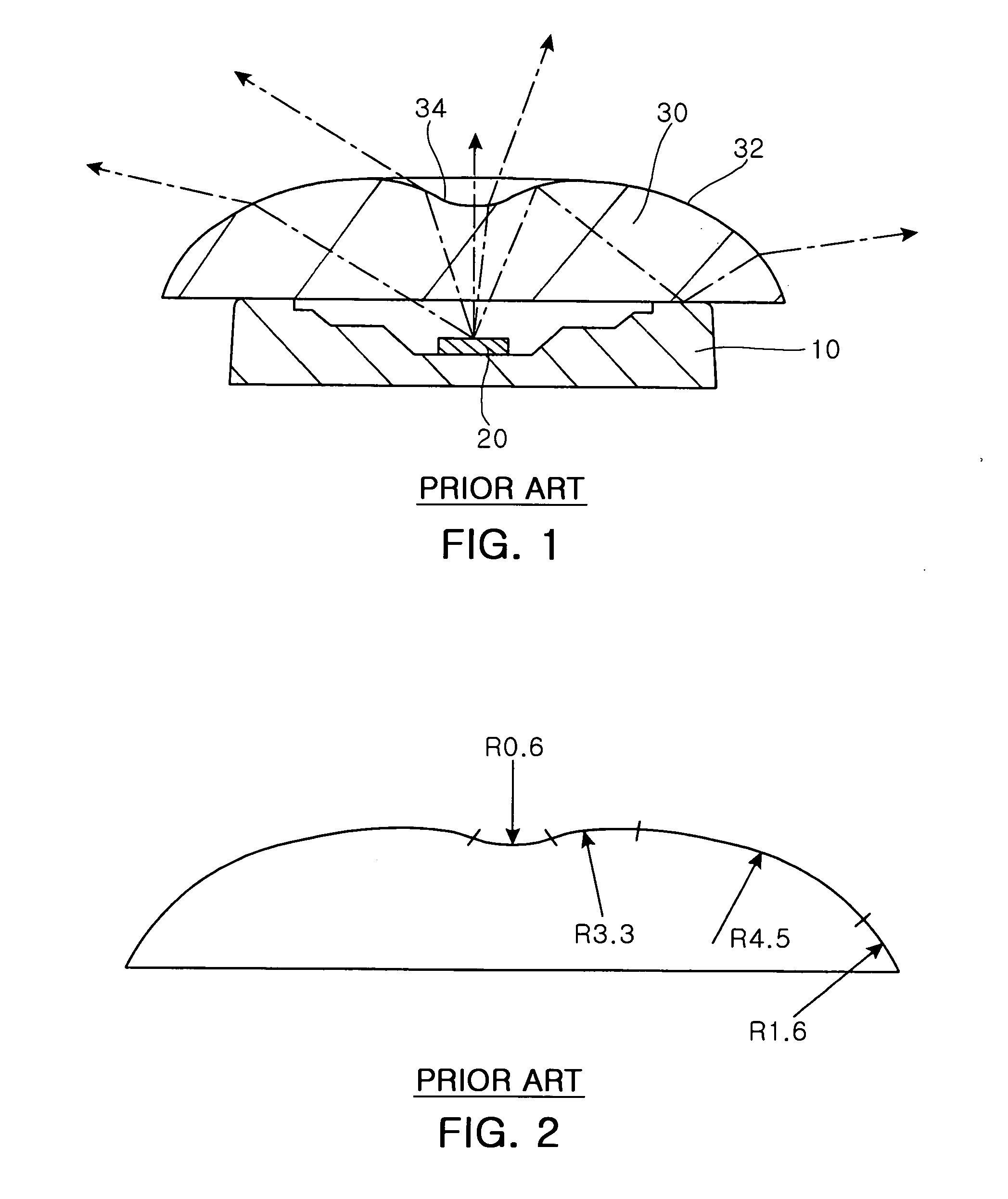 Lens for uniformly distributing light and optical emitting device using the same