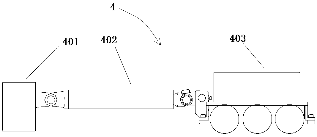 Multi-point floating incremental launching construction system of large-span steel truss girder bridge