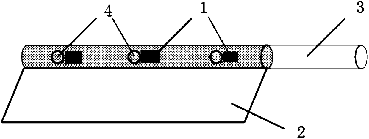 Heat-not-burn cigarette containing filter capsules