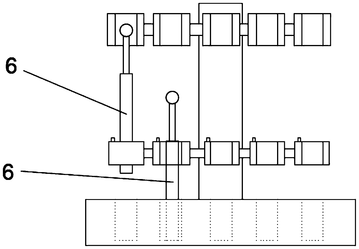 Ring burning device and ring burning equipment