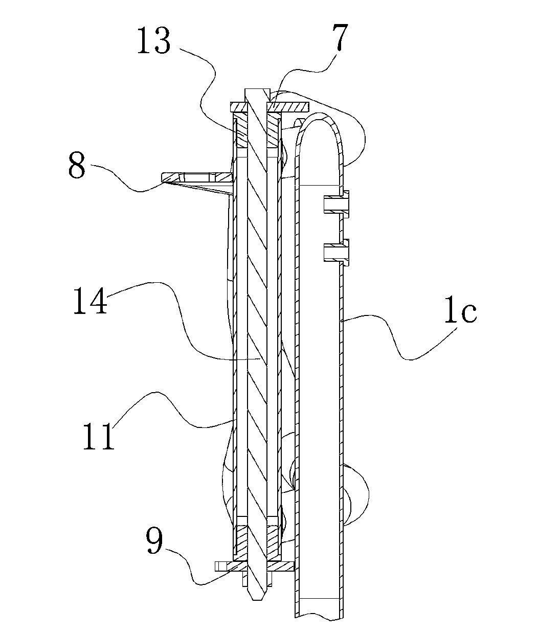 Foldable bumper of motorcycle